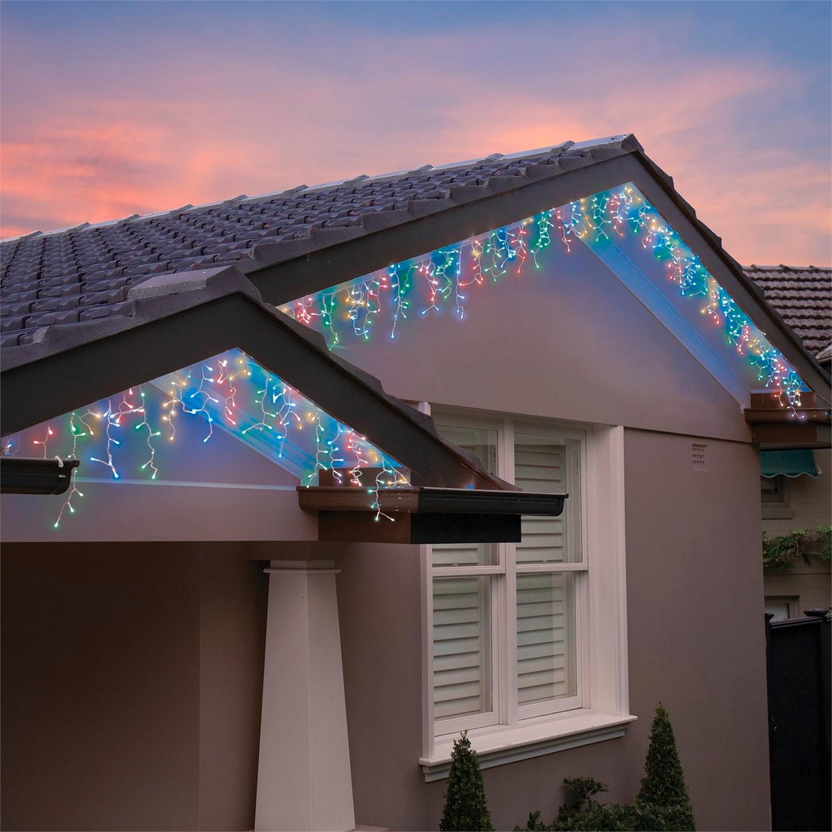 Lytworx Solar Icicle Lights - 1200 Pack - Blue - Outdoor Use - SuperSaverAU - view 4