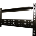 Storease Wall Storage System Hook Panel 540 x 100mm - Black - Universal Fit - SuperSaverAU - view 5