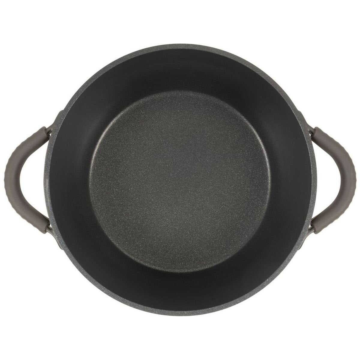Resto Ascella 24cm Non-Stick Casserole Pot with Lid - 4.6L, Recycled Aluminium, Induction - RE94003