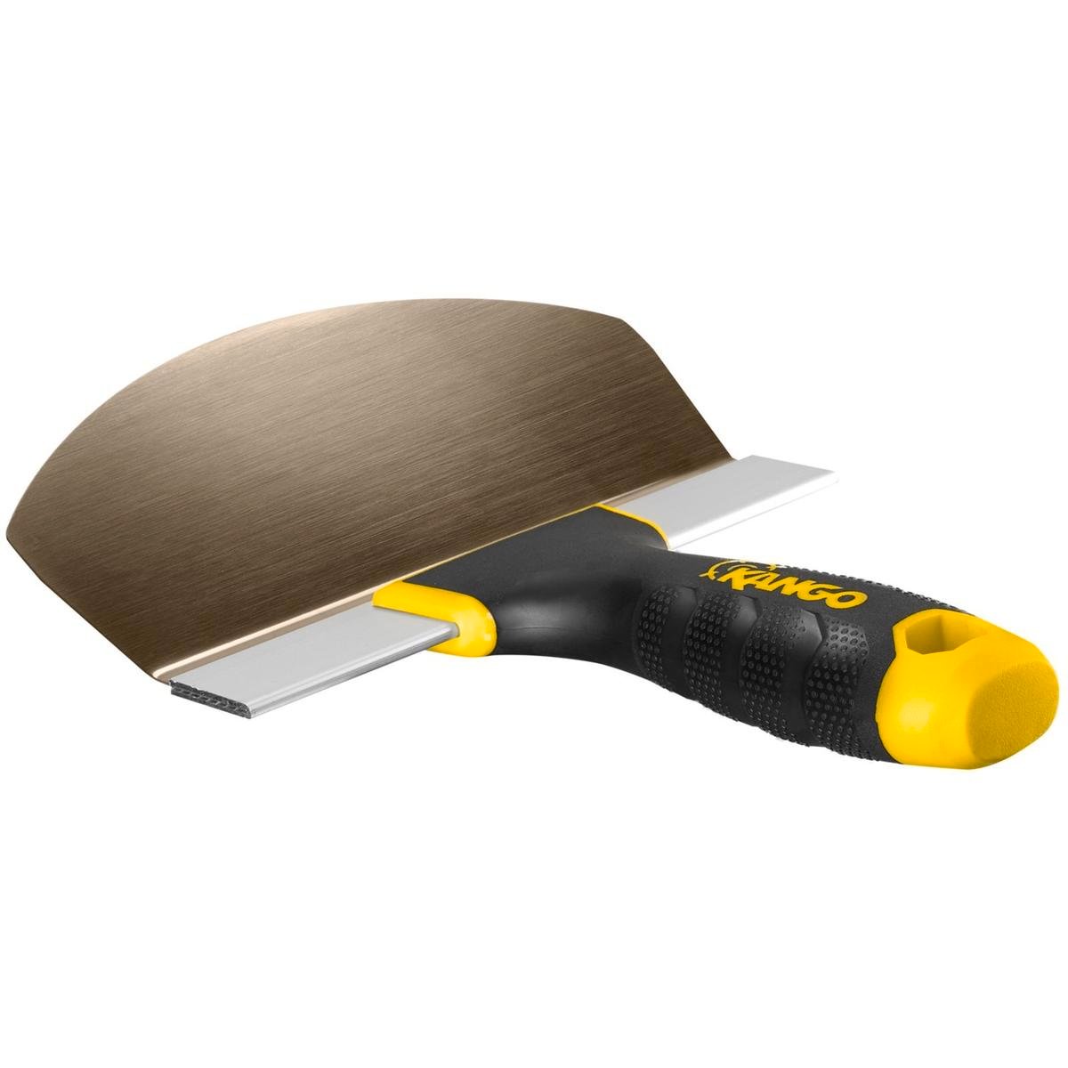 Kango Bucket Scoop - Stainless Steel Mud Pan - 223mm x 163mm - Gold - SuperSaverAU - view 2