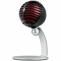 Shure MV5 Digital Condenser Microphone - Plug-and-Play, Real-Time Monitoring, Black and Red - SHR-MV5-B-DIG