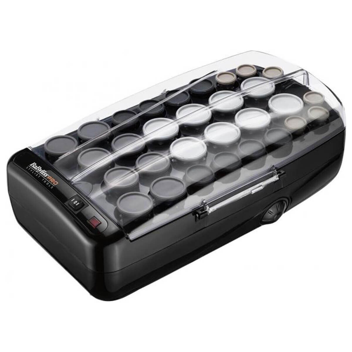 BaBylissPRO Extrovert 30 piece hot roller set - black, ceramic technology, fast heat-up - 900806