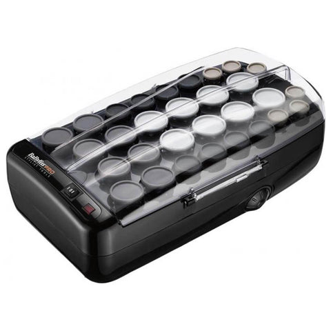 BaBylissPRO Extrovert 30 piece hot roller set - black, ceramic technology, fast heat-up - 900806