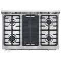 Trinity 90cm LP Gas Freestanding Oven 132L - Stainless Steel, Air Fry, Rotisserie, Wok Burner - TRFSGO901LPG