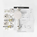 Shaw Mason Ivory Shower Set - 7.5L Min - 70mm x 250mm x 150mm - Brass - SuperSaverAU - view 3