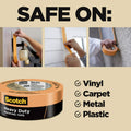 Scotch 2020 Heavy Duty Masking Tape 36mm x 55m - Orange Paint Masking Tape