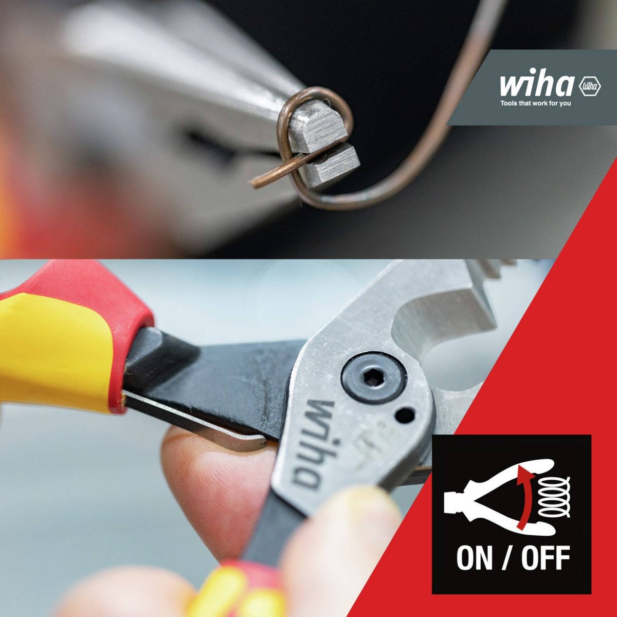 Wiha 8 in 1 Multi Function Pliers - 209mm - Steel - Ergonomic Design - SuperSaverAU - view 4
