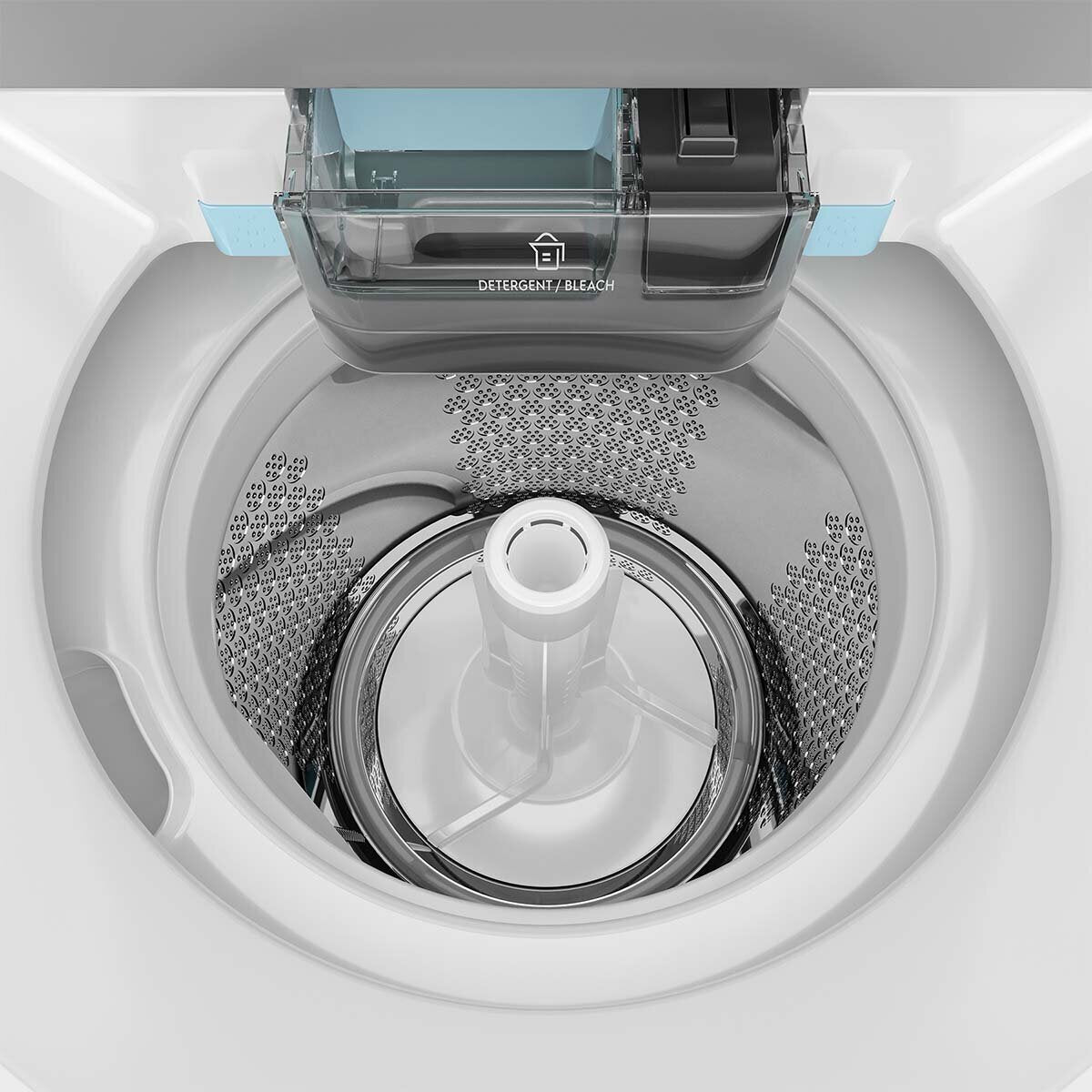 Westinghouse 10kg EasyCare 700 Top Load Washing Machine - White, Auto Load Sensing, Glass Lid - WWT1084C7WA
