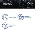 Dulux 300g Marble White Effects Spray Paint, Decorative Marble Finish for Metal, Wood & Plastic