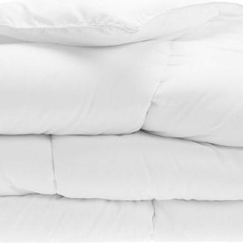 Linen House Comfy Queen Quilt - 380gsm Polyester, Machine Washable - 01879G701