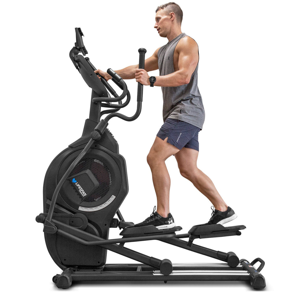 Lifespan Fitness XT44 cross trainer - hybrid air and magnetic resistance - 12 programs - XT44