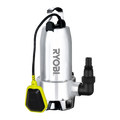 Ryobi 1000W Stainless Steel Submersible Dirty Water Pump RACSUP32 - 19,500L/hr