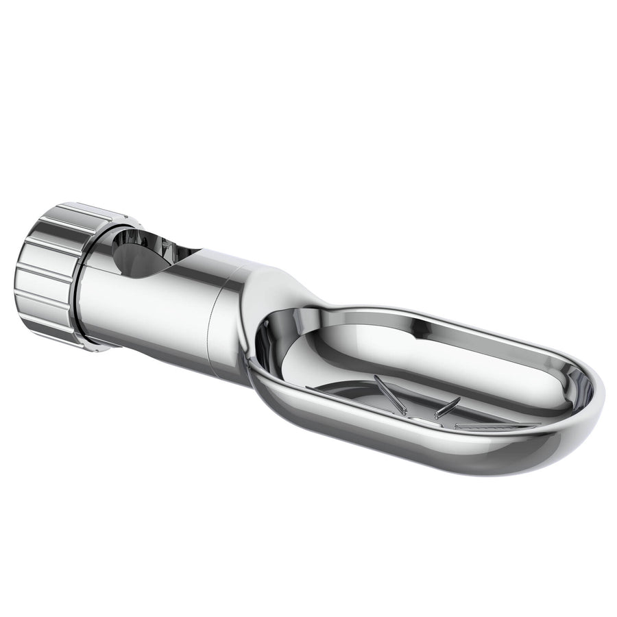 Evekare 32mm Chrome ABS Soap Holder for Grab Rail