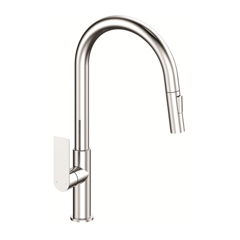 Mondella Chrome Rococo Pull Down Sink Mixer - 45mm x 435mm x 258mm - Lead-Free - Water-Saving - SuperSaverAU - view 1