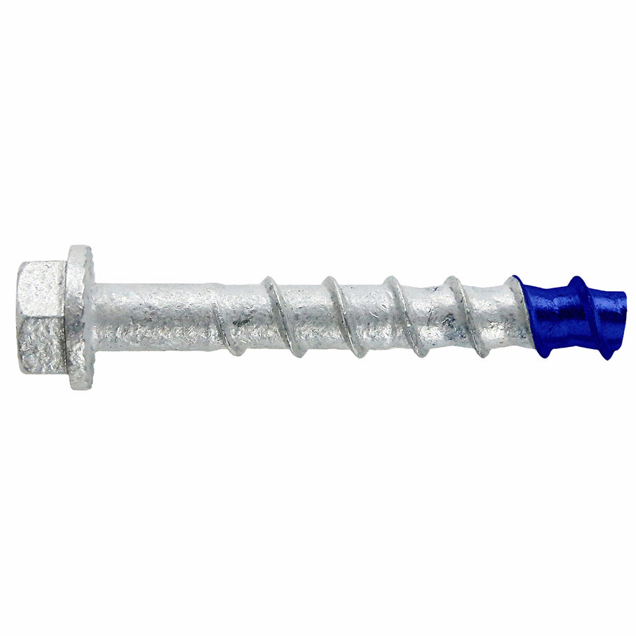 DeWALT 8 x 65mm Blue Tip Galvanised Hex Head Screw Bolt - 50 Pack