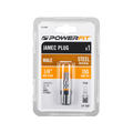 Powerfit Jamec Style 1/4" Male Plug - Steel - 150 PSI - SuperSaverAU - view 2