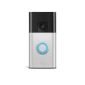 Ring Satin Nickel Battery Video Doorbell - 1440p HD - Wireless - Night Vision - SuperSaverAU - view 1
