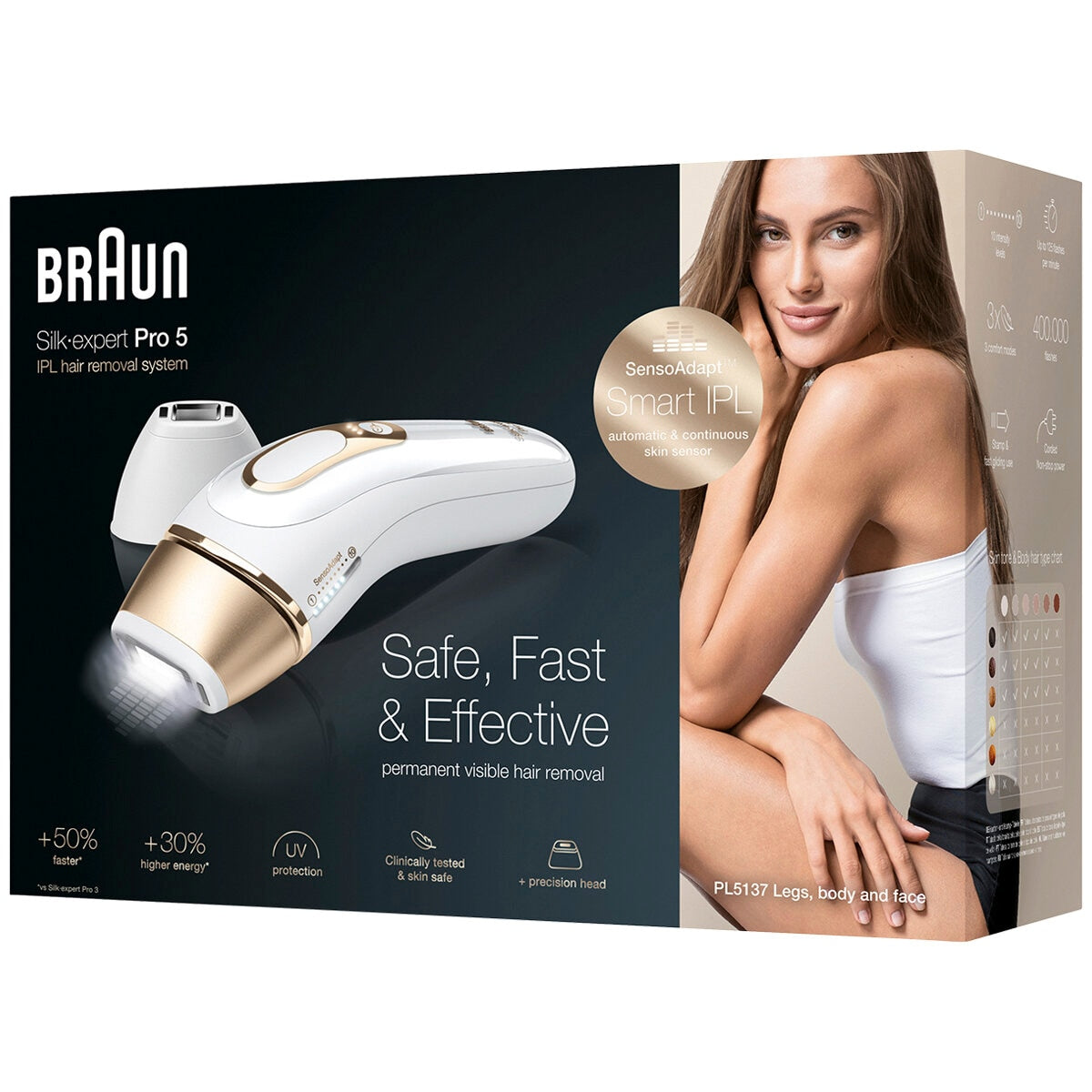 Braun IPL Silk Expert Pro 5 Permanent Visible Hair Removal - SuperSaverAU - view 3