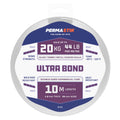 Permastik 10m x 24mm White Ultra Bond Double-Sided Foam Mounting Tape, Indoor/Outdoor