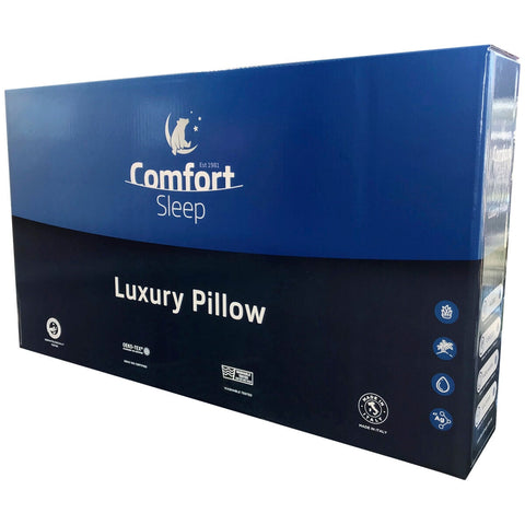 Comfort Sleep Luxury Aqua Comfort Memory Foam Medium Firm Pillow - SuperSaverAU - view 1