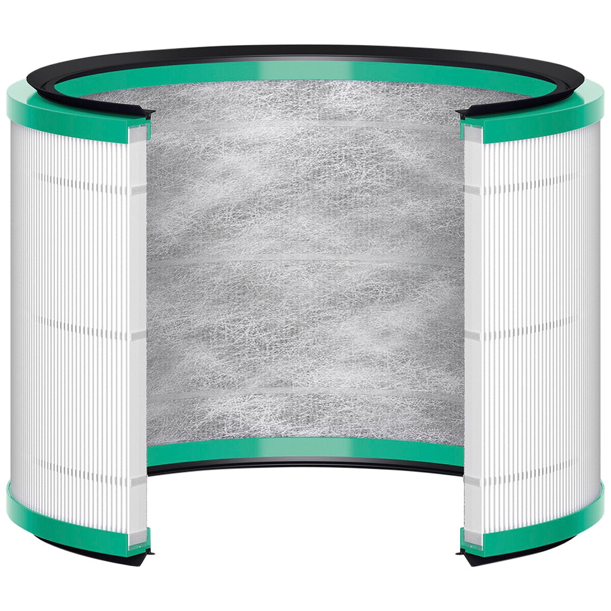 Dyson Pure Hot+Cool HP00 Purifying Fan & Heater - Removes 99.95% Allergens, Pollutants, Gases - Winter Heater, Summer Fan