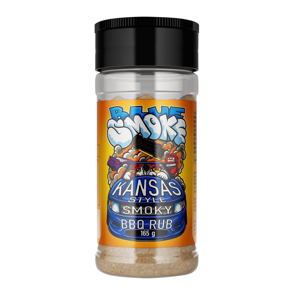 Blue Smoke BBQ Rub - 165g - Gluten Free - Kansas Flavor - SuperSaverAU - view 1