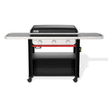 Weber Slate Three Burner Griddle 76cm LPG - Carbon Steel Cooktop - Snap-Jet Ignition - 1500421