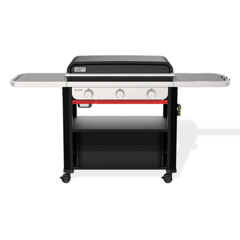 Weber Slate Three Burner Griddle 76cm LPG - Carbon Steel Cooktop - Snap-Jet Ignition - 1500421