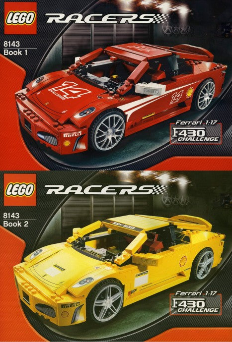 LEGO 8143 Racers Ferrari F430 Challenge - SuperSaverAU - view 1