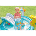 Kids Inflatable Splash Pool and Play Centre with Hose-Fed Gator Sprayer and Waterslide by Intex — image 3