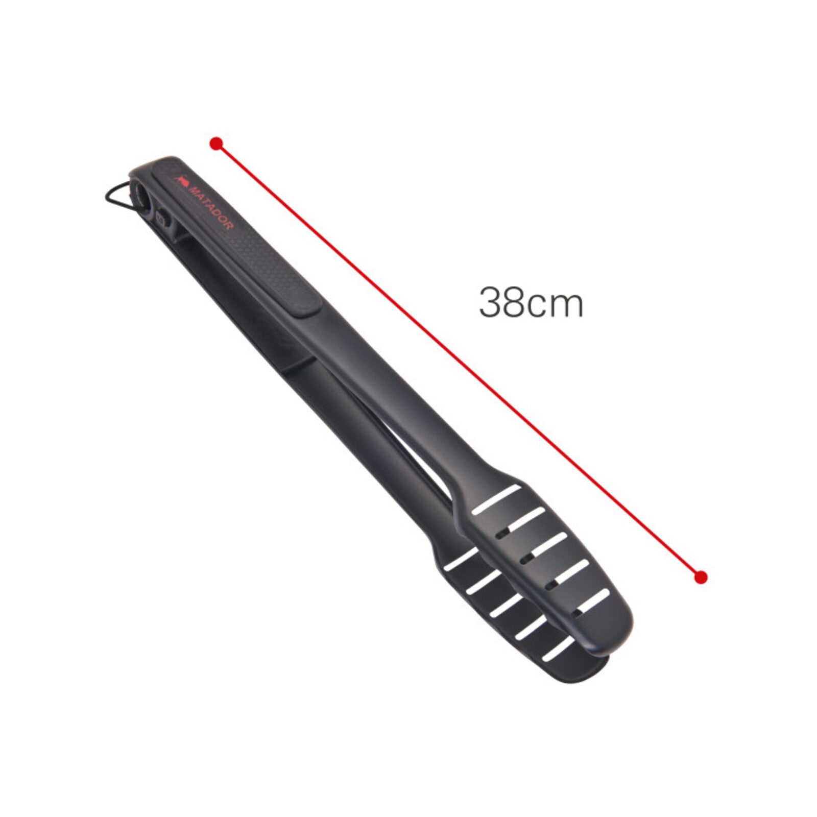 Matador Black Non-Stick BBQ Tool Set - 2 Piece Stainless Steel Tongs & Spatula