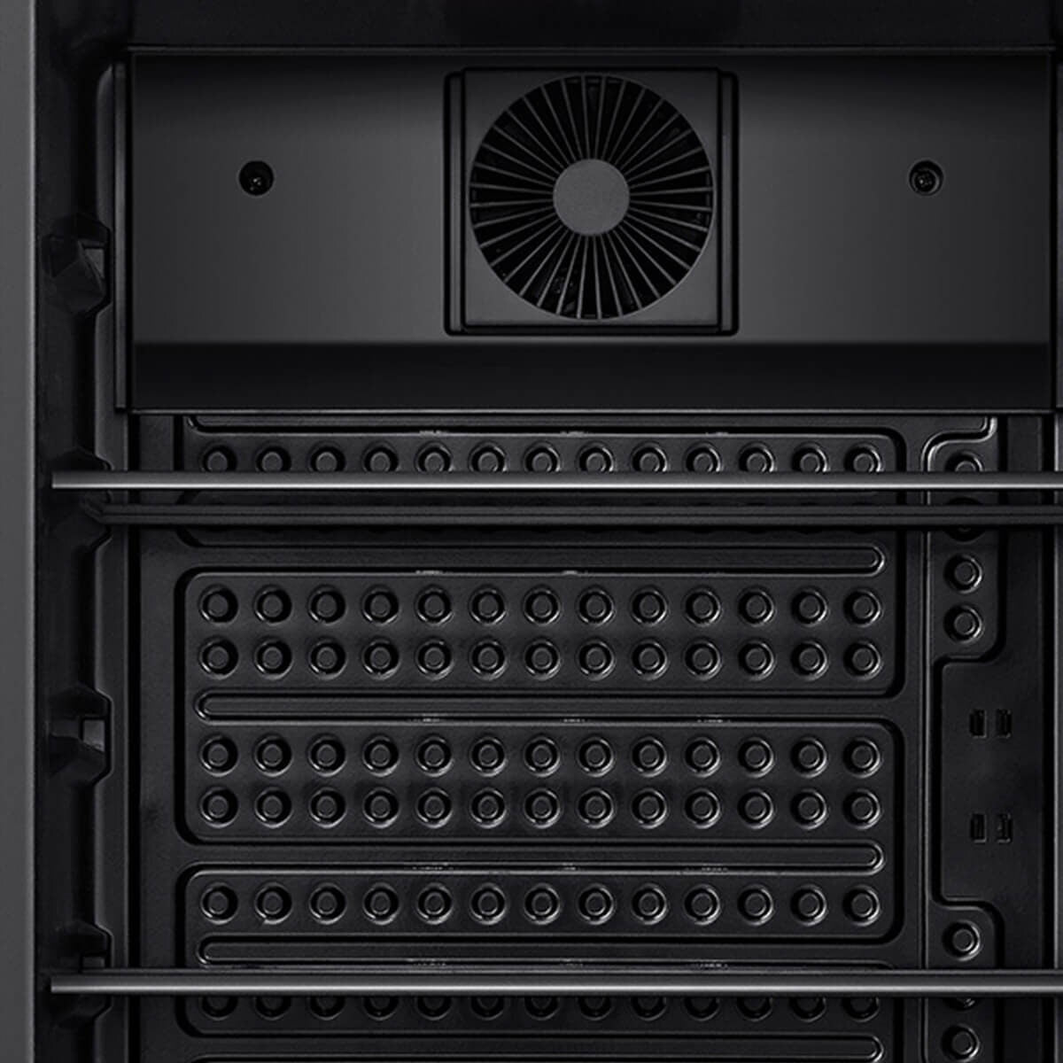 Hisense 91L Beverage Centre - Black Glass, Total NoFrost, Reversible Door, 2 Star Rating - HRBC113