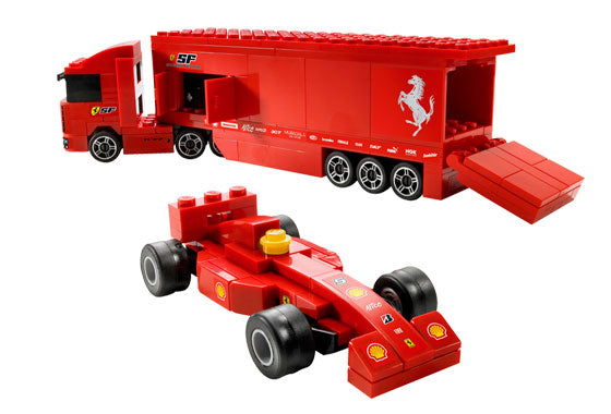 LEGO 8153 Racers Ferrari F1 Truck - SuperSaverAU - view 2