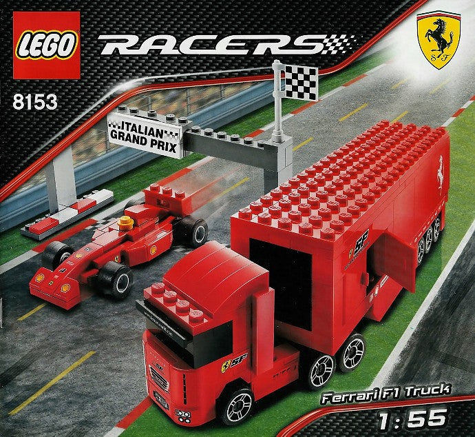 LEGO 8153 Racers Ferrari F1 Truck - SuperSaverAU - view 1