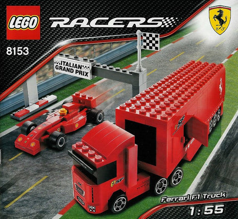 LEGO 8153 Racers Ferrari F1 Truck - SuperSaverAU - view 1