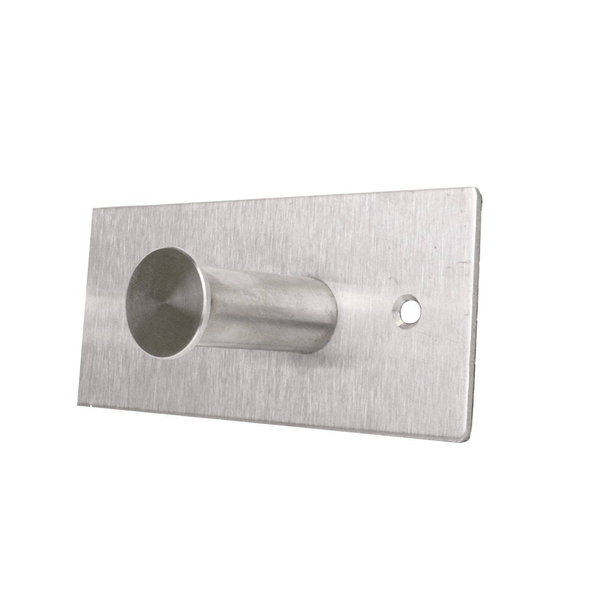 Adoored 3 Stud Satin Chrome Hook Rack - 260mm Steel - Durable Design - SuperSaverAU - view 3