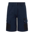 Citeco Womens Mid Shorts Size 8 - Navy - Cotton Stretch - UPF 50+ - SuperSaverAU - view 1