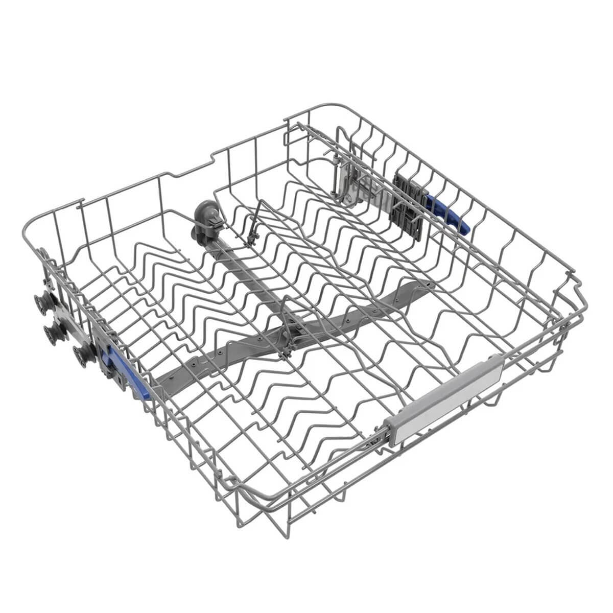 Omega 60cm Semi Integrated Dishwasher - 15 Place Settings - 7 Programs - Stainless Steel - ODWIS6015X