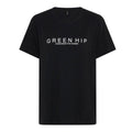 Green Hip Short Sleeve T Shirt - Black - Large - 100% Organic Cotton - Soft - SuperSaverAU - view 1