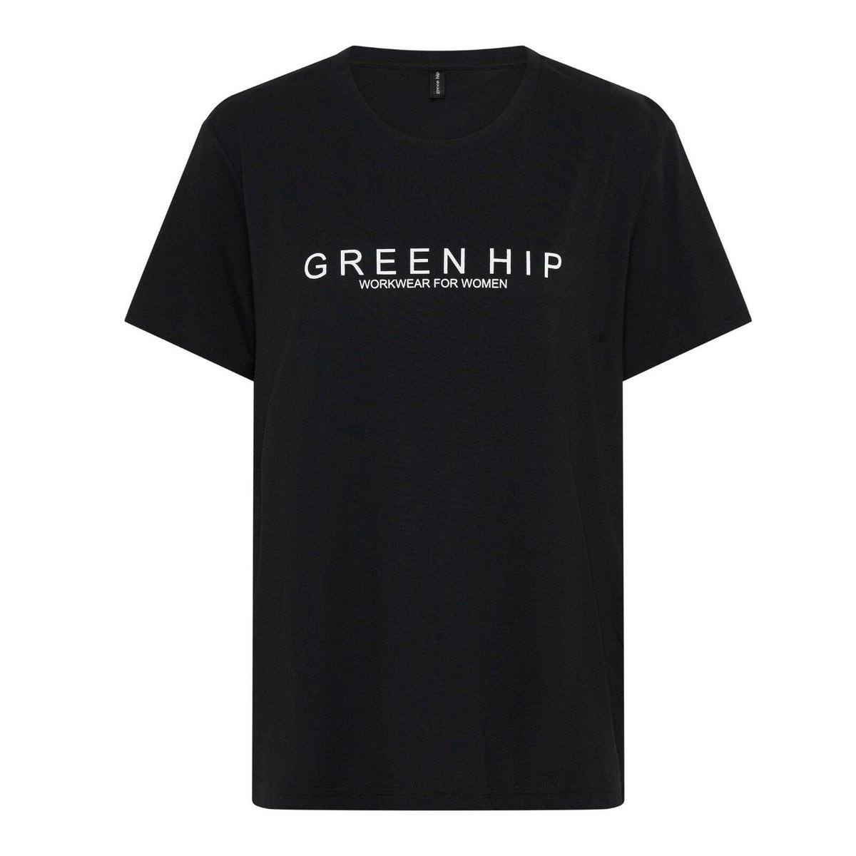 Green Hip Short Sleeve T Shirt - Black - Large - 100% Organic Cotton - Soft - SuperSaverAU - view 1