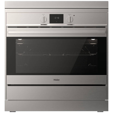 Haier 90cm Electric Freestanding Induction Oven 149L - Stainless Steel, Air Fry, Steam Bakery - HOR90S11ISX2