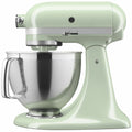 KitchenAid KSM195 Artisan stand mixer - Pistachio, two stainless steel bowls, 10 speeds - 5KSM195PSAPT
