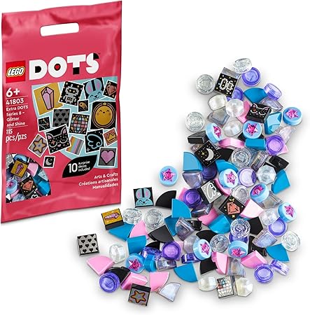 LEGO 41803 DOTS Extra DOTS Series 8 Glitter and Shine - SuperSaverAU - view 1