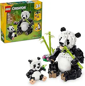 LEGO Creator 3 In 1 Wild Animals Panda Family 31165 - SuperSaverAU - view 1