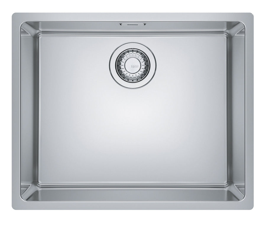 Franke Maris 500mm single bowl sink 36L - 18/10 stainless steel, made in Switzerland - MRX210-50