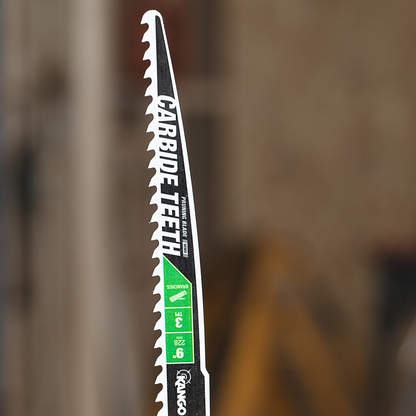 Kango 9" 3TPI Carbide Pruning Reciprocating Saw Blade - Durable Cutting Tool
