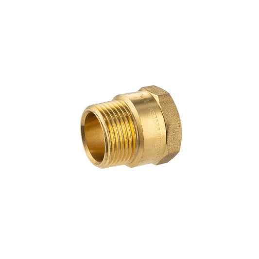 Brasshards 20mm Brass Male Female Threaded Adaptor - Lead-Free - Durable