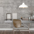 Home Design Bianco Pendant Light 350mm Plaster E27 240V Adjustable Indoor