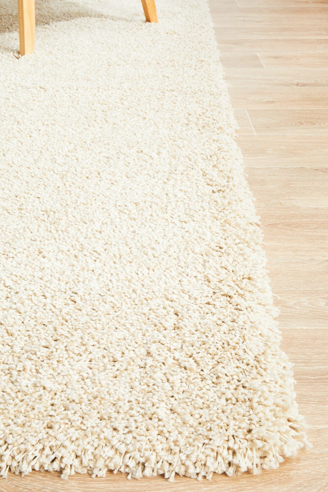 Rug Culture Laguna Medium Cream Polypropylene Rug 230x160cm - Power Loomed - LGNCREAM230X160