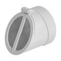 Rain Harvesting 90mm F Vented Screen Flap Valve - Grey - 1 Pack - SuperSaverAU - view 1